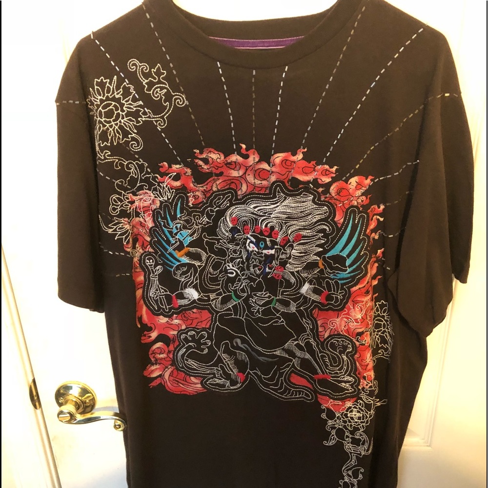 Downward spiral mens premium tee shirt size XL